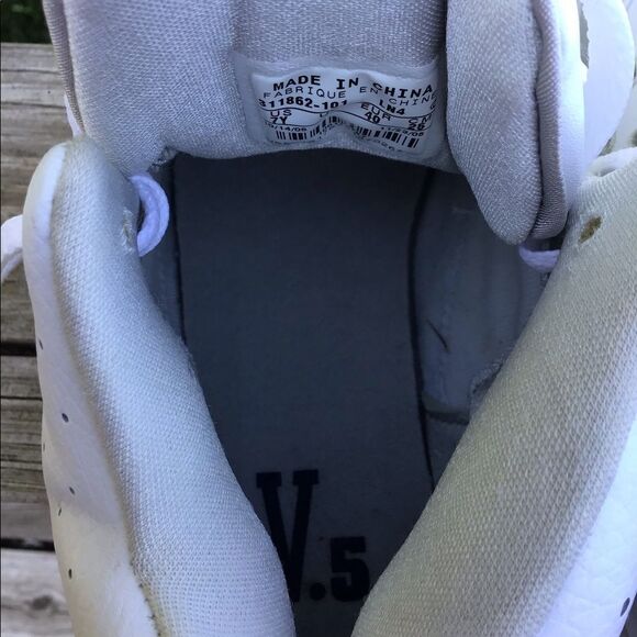 Air Jordan White Melo 5.5 311862-101 Size In Youth 7 Size Women 8.5 - Picture 6 of 13